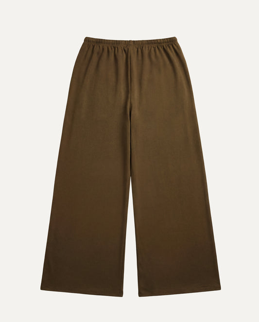 Cocoa Flow Wide-Leg Pants