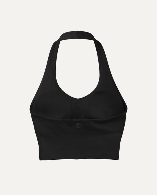 Onyx Halter Active Top