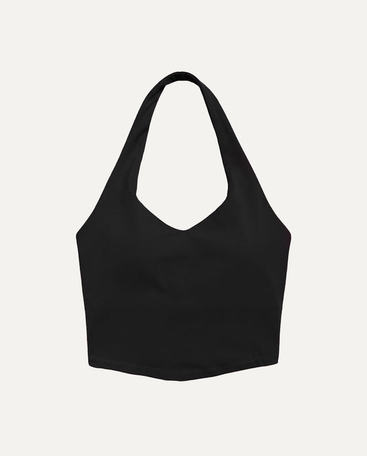 Onyx Halter Active Top