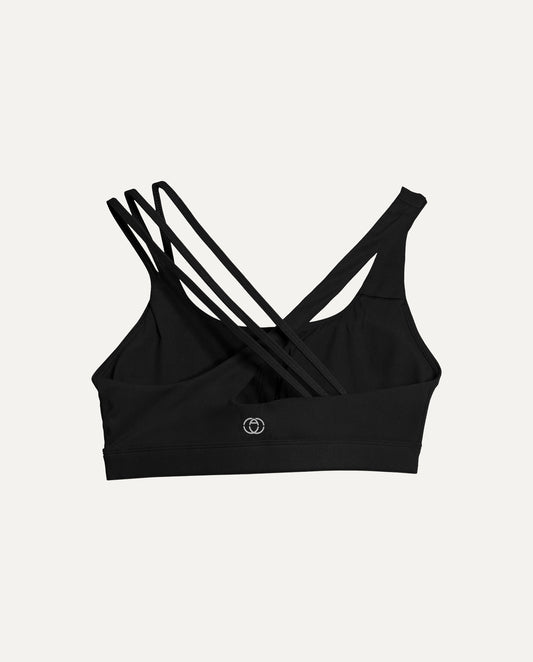 Noir Core Sports Bra