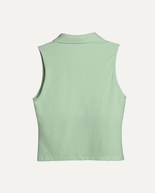 Heritage Frosted Green Top